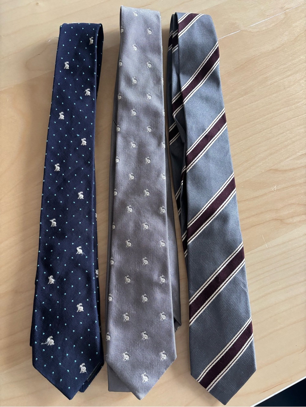 Men's Paul Smith Neckties - set of 4!